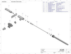 IBSO Bottom Up Sanitary Nozzle 0.625in