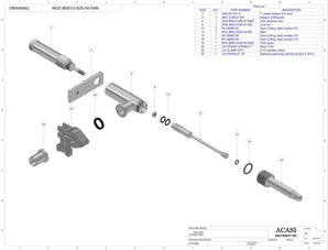 IBSO Sanitary Nozzle 0.625in