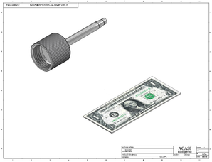 Piston Liquid Filler Assy NOZ-IBSO-0.250-04-004E V20.0 By Acasi Machinery