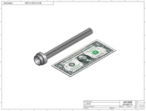 Open Nozzle Component NPO-0.750-01-010E