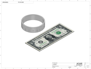 Chuck Bottle Capper - Model PC1-JAW-VIB Part PC-03-020