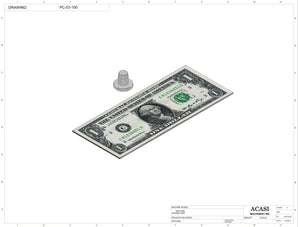 Chuck Bottle Capper - Model PC1-JAW-VIB Part PC-03-100