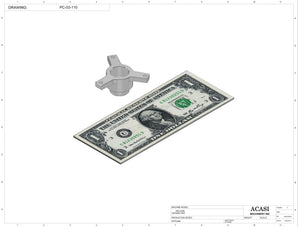 Chuck Bottle Capper - Model PC1-JAW-VIB Part PC-03-110