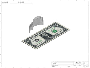 Chuck Bottle Capper - Model PC1-JAW-VIB Part PC-03-180E