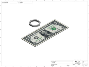 Chuck Bottle Capper - Model PC1-JAW-VIB Part PC-03-210