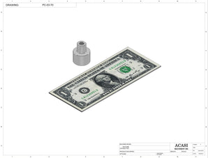 Chuck Bottle Capper - Model PC1-JAW-VIB Part PC-03-70