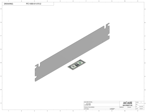 T Cork Push Capper - Model PC1-8000 Part PC1-8000-01-015-2