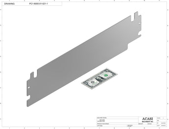 T Cork Push Capper, model - PC1-8000, Part PC1-8000-01-021-1, by Acasi Machinery Inc.