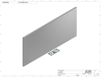 T Cork Push Capper, model - PC1-8000, Part PC1-8000-03-04, by Acasi Machinery Inc.