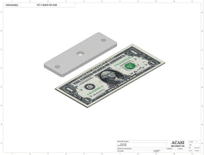 Chuck Bottle Capper - Model PC1-JAW-VIB Part PC1-8000-05-038