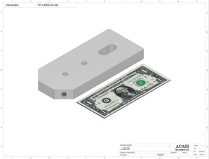 Chuck Bottle Capper - Model PC1-JAW-VIB Part PC1-8000-05-040