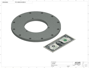 Chuck Bottle Capper - Model PC1-JAW-VIB Part PC1-8000-05-050E-C