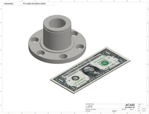 Chuck Bottle Capper - Model PC1-JAW-VIB Part PC1-8000-05-050E-E-NEW