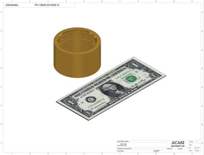 Chuck Bottle Capper - Model PC1-JAW-VIB Part PC1-8000-05-050E-G