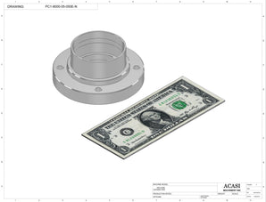 Chuck Bottle Capper - Model PC1-JAW-VIB Part PC1-8000-05-050E-N