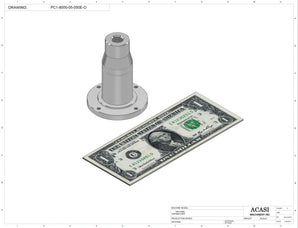 Chuck Bottle Capper - Model PC1-JAW-VIB Part PC1-8000-05-050E-O