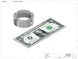 T Cork Push Capper, model - PC1-8000, Part PC1-8000-09-020E-B, by Acasi Machinery Inc.