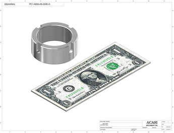 T Cork Push Capper, model - PC1-8000, Part PC1-8000-09-020E-D, by Acasi Machinery Inc.