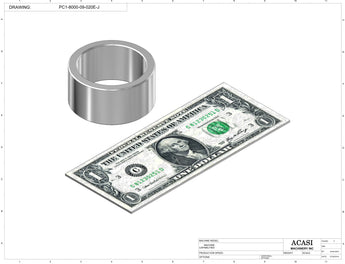 T Cork Push Capper, model - PC1-8000, Part PC1-8000-09-020E-J, by Acasi Machinery Inc.