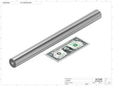 T Cork Push Capper, model - PC1-8000, Part PC1-8000-09-040, by Acasi Machinery Inc.
