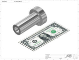 T Cork Push Capper, model - PC1-8000, Part PC1-8000-09-072, by Acasi Machinery Inc.
