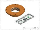 T Cork Push Capper, model - PC1-8000, Part PC1-8000-09-078, by Acasi Machinery Inc.