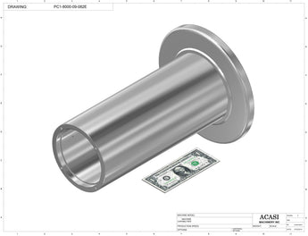 T Cork Push Capper, model - PC1-8000, Part PC1-8000-09-082E, by Acasi Machinery Inc.