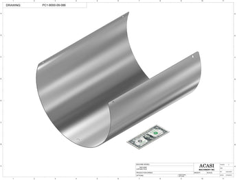 T Cork Push Capper, model - PC1-8000, Part PC1-8000-09-086, by Acasi Machinery Inc.