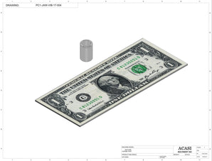 Chuck Bottle Capper - Model PC1-JAW-VIB Part PC1-JAW-VIB-17-004