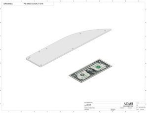 Pocket Sorter Model PS-2400 Part PS-2400-S-USA-21-016 By Acasi Machinery