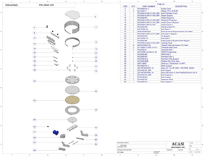Pocket Sorter Model PS-2400 Parts