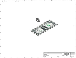Semi-Automatic Electronic Net Weight Filling Machine - Model PWF-1S Part PWF-S-324