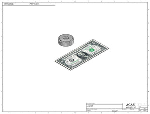 Semi-Automatic Electronic Net Weight Filling Machine - Model PWF-1S Part PWF-S-344