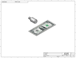 Semi-Automatic Electronic Net Weight Filling Machine - Model PWF-1S Part PWF-S-348