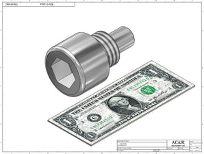 Semi-Automatic Electronic Net Weight Filling Machine - Model PWF-1S Part PWF-S-508