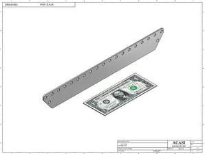 Semi-Automatic Electronic Net Weight Filling Machine - Model PWF-1S Part PWF-S-524