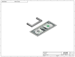 Semi-Automatic Electronic Net Weight Filling Machine - Model PWF-1S Part PWF-S-702E