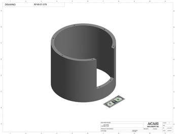 Rotary Filler RF48-01 Part RF48-01-078 By Acasi Machinery