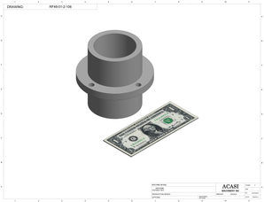 Rotary Filler RF48-01 Part RF48-01-2-106 By Acasi Machinery