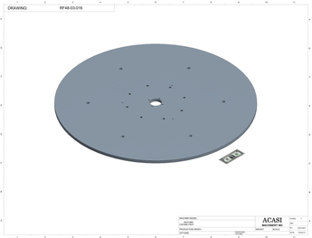 Rotary Filler RF48-18 Part RF48-03-016 By Acasi Machinery