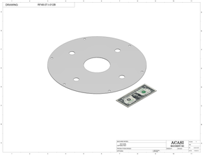Rotary Filler RF48-18 Part RF48-07-I-012B By Acasi Machinery