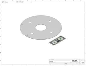 Rotary Filler RF48-18 Part RF48-07-I-012B By Acasi Machinery