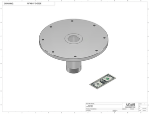 Rotary Filler RF48-18 Part RF48-07-O-002E By Acasi Machinery