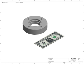 Rotary Filler RF48-18 Part RF48-07-O-018 By Acasi Machinery