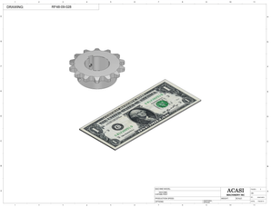 Rotary Filler RF48-18 Part RF48-09-028 By Acasi Machinery