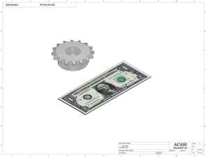 Rotary Filler RF48-18 Part RF48-09-040 By Acasi Machinery