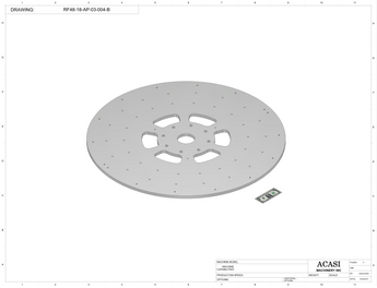 Rotary Filler RF48-18 Part RF48-18-AP-03-004-B By Acasi Machinery