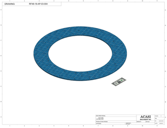 Rotary Filler RF48-18 Part RF48-18-AP-03-004 By Acasi Machinery