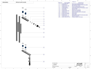 Rotary Filler RF48-18 Part RF48-18-AP-03-200 By Acasi Machinery