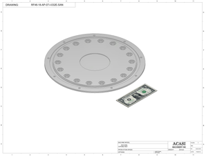 Rotary Filler RF48-18 Part RF48-18-AP-07-I-032E-SAN By Acasi Machinery